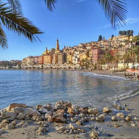 Duplex 6 Pers - Panoramic Sea View - Old City - 2 Mn Beach Menton Exterior photo