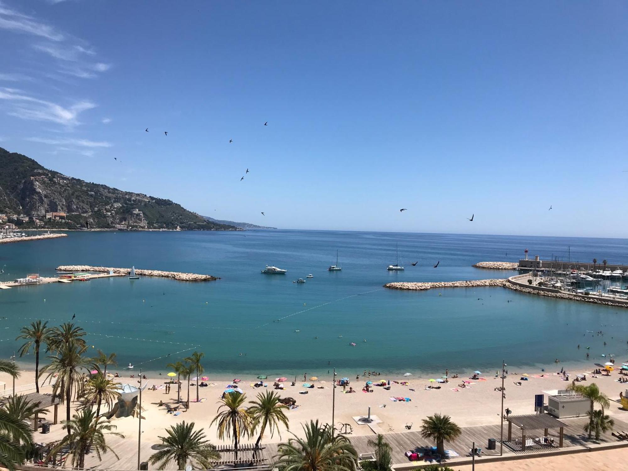 Duplex 6 Pers - Panoramic Sea View - Old - 2 Mn Apartment Menton